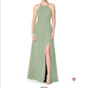 Azazie A6 Ginger Allure in Dusty Sage